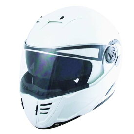 【メーカー在庫あり】 TNK工業 システムヘルメット ファントム パールホワイト XL サイズ (60-62未満) TOP/PT-2 HD店