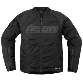 アイコン ICON 2024年春夏モデル ジャケット オーバーロード3 黒 XLサイズ 2820-6690 HD店