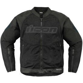 アイコン ICON 2024年春夏モデル ジャケット オーバーロード3 メッシュ 黒 Sサイズ 2820-6730 HD店