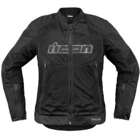 アイコン ICON 2024年春夏モデル ジャケット WOMEN オーバーロード3 メッシュ レディース 黒 XSサイズ 2822-1579 HD店