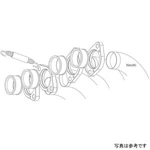 �A�N���|�r�b�` AKRAPOVIC �t�����W�C���i�[�X���[�u �t�@�C�A�u���[�h CBR1000RR P-82 HD�X