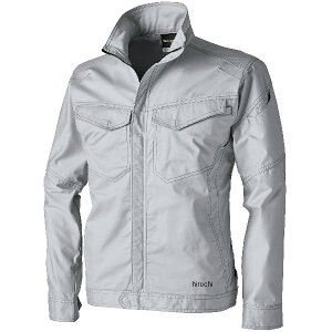 【メーカー在庫あり】 TSデザイン ハイブリッドコットンライトジャケット シルバーグレー 6Lサイズ 3606 HD店