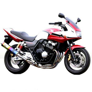 アールズギア r's gear フルエキゾースト ソニック用 リペアサイレンサー 99年-07年 CB400SF、CB400SB 真円ドラッグブルー SH11-01DB-XR HD店