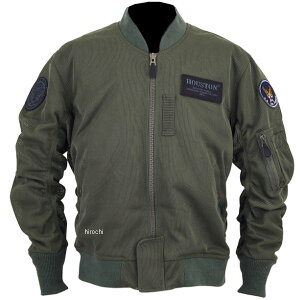 HTVA-2414S ヒューストン HOUSTON 春夏モデル ジャケット MA-1 DRAGON M/C カーキ XLサイズ HTVA2414SKHX HD店