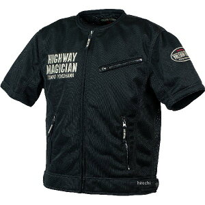 イエローコーン YeLLOW CORN 春夏モデル プロテクティブ メッシュTシャツ 黒 Lサイズ YMT-010 HD店