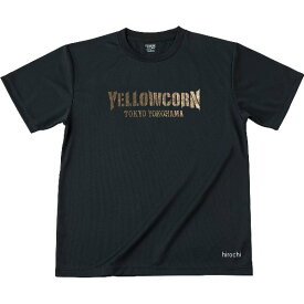 【即納】 イエローコーン YeLLOW CORN 2024年春夏モデル Tシャツ 黒/ゴールド 3Lサイズ YT-021 HD店