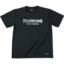 【即納】 イエローコーン YeLLOW CORN 2024年春夏モデル Tシャツ 黒/シルバー 3Lサイズ YT-021 HD店