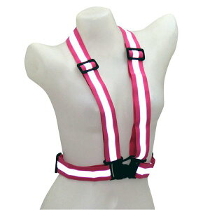 【メーカー在庫あり】 マッドマックス MAD MAX 夜間作業用 反射板ベスト 安全ベスト ランニングベスト ピンク MM60-0059-PK HD店