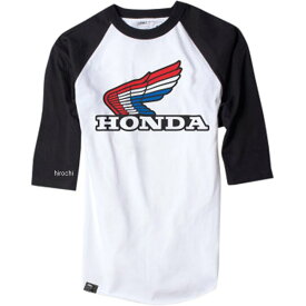 ファクトリーFX FACTORY EFFEX Tシャツ HONDA VINTAGE BASEBALL 白/黒 2XLサイズ 3030-13054 HD店