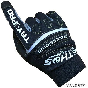 エトスデザイン ETHOS DESIGN TRY-1 TR82 PROグローブ ブラック Lサイズ T5282BL HD店
