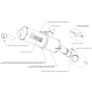 AN|rb` AKRAPOVIC tBbeBOLbg t{g 06N-10N FZ1AtFU[ P-HF205 HDX