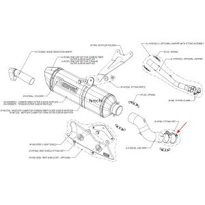 AN|rb` AKRAPOVIC tBbeBOLbg 03N-05N CB1300SF P-HF52 HDX