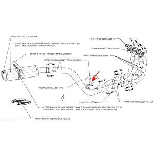 AN|rb` AKRAPOVIC tBbeBOAbZu[ 05N-06N CBR600RR P-X25 HDX