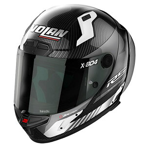 �m�[���� NOLAN �t���t�F�C�X�w�����b�g X-804RS ULTRA CARBON STONER HOTLAP WHITE/12 L�T�C�Y 45521 HD�X