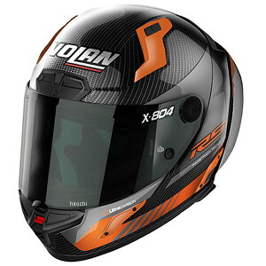 �y���[�J�[�݌ɂ���z �m�[���� NOLAN �t���t�F�C�X�w�����b�g X-804RS ULTRA CARBON STONER HOTLAP ORANGE/14 L�T�C�Y 45562 HD�X