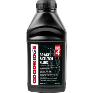�yUSA�݌ɂ���z �O�b�h���b�W GOODRIDGE High Performance DOT 4 �u���[�L�N���b�`�t���[�h 0 3703-0071 HD�X