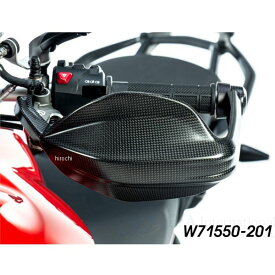 ワンダーリッヒ Wunderlich カーボンハンドプロテクター 左 Multistrada V4 W71550-201 HD店