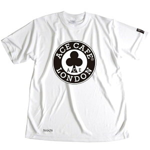 【メーカー在庫あり】 エースカフェロンドン ACE CAFE LONDON DRY-Tシャツ FLAG 白 Lサイズ AA013DT HD店