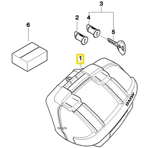BMW���� �X�|�[�c�p�j�A�P�[�X LH 71607723511 HD�X