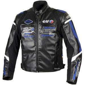 エルフ elf 2024年秋冬モデル エヴォルツィオーネPUレザージャケット 青 Mサイズ EJ-W120 HD店
