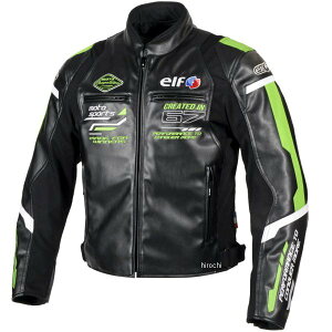 エルフ elf 2024年秋冬モデル エヴォルツィオーネPUレザージャケット緑 3Lサイズ EJ-W120 HD店