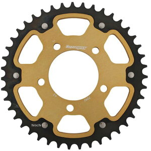 スーパースプロックス SUPERSPROX リアスプロケット ステルス 525-43T ゴールド RST-7092:43-GLD HD店
