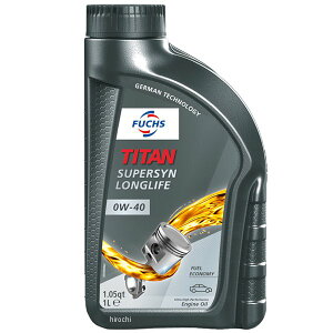 tbNX FUCHS GWIC TITAN SUPERSYN LONGLIFE 0W-40 1L A602012630 HDX