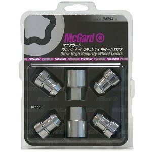 �}�b�N�K�[�h McGard �z�C�[�����b�N �E���g���n�C�Z�L�����e�B���b�N�i�b�g �e�[�p�[ M12x1.25 ���Y �N���[�� MCG-34254SL HD�X