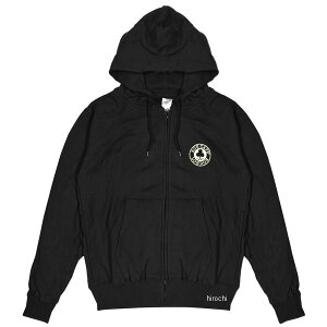 【メーカー在庫あり】 エースカフェロンドン ACE CAFE LONDON 2024年秋冬モデル ジップ フーディー Live to Ride 黒 Sサイズ AC001ZP HD店