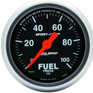 I[g[^[ Autometer Sport-Comp 52mm 0-100 PSI dq Rv atm3363 HDX