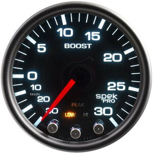 �I�[�g���[�^�[ Autometer Spek-Pro Vac/�u�[�X�g�Q�[�W 2-1/16�C���` atmP30252 HD�X