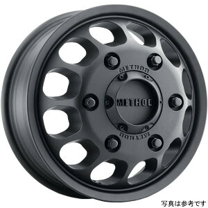 Method ホイール MR901 フロント 16x5.5 +117mmオフセット 6x205 161.04mmセンターボア マットブラック mrwMR901655925117 HD店
