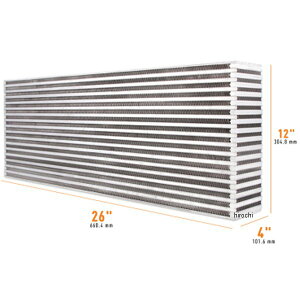 Mishimoto jo[T Air-to-Air C^[N[[Core 26in/12in/4in misMMUIC-03 HDX