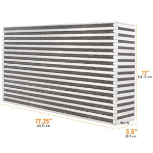Mishimoto jo[T Air-to-Air C^[N[[Core 17.25in/13in/3.5in misMMUIC-19 HDX