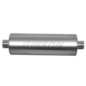 �yUSA�݌ɂ���z Gibson MWA Superflow Center/Center Round �}�t���[ 5x10in/3in Inlet/3in Outlet �X�e�����X gibBM0114 HD�X