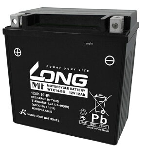 y[J[݌ɂz O LONG obe[ 12VA12Ah t ݊ YTX14-BS WTX14-BS HDX
