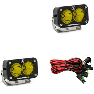 yUSA݌ɂz Baja Designs S2 ProV[Y LED Light Pods Amber Lens Spot Pattern yA baj487811 HDX