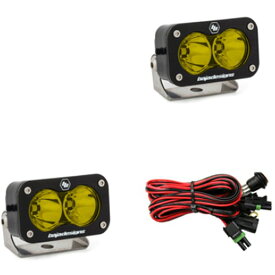 【USA在庫あり】 Baja Designs S2 Proシリーズ LED Light Pods Amber Lens Work/Scene Pattern ペア baj487816 HD店