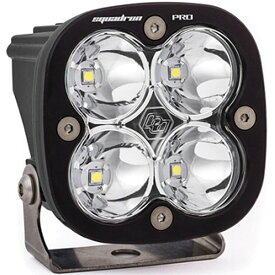 【USA在庫あり】 Baja Designs Squadron Pro Spot Pattern ブラック LED Light Pod - Clear baj490001 HD店