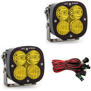 yUSA݌ɂz Baja Designs XL ProV[Y Driving Combo Pattern Pair LED Light Pods - Amber baj507813 HDX