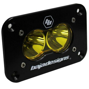 �yUSA�݌ɂ���z Baja Designs S2 Sport Flush Mount Work/Scene Pattern LED Work ���C�g - Amber baj541016 HD�X