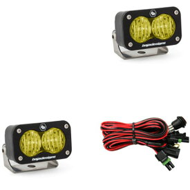 【USA在庫あり】 Baja Designs S2 Sport Wide Cornering Pattern Pair LED Work Light - Amber baj547815 HD店