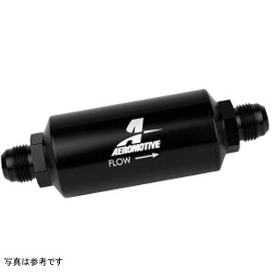 yUSA݌ɂz Aeromotive In-Line tB^[ - AN -10 size Male - 10 Micron Microglass Element - Bright-Dip Black aer12385 HDX