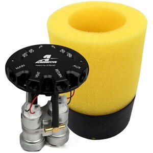 �yUSA�݌ɂ���z Aeromotive Phantom 450 Dual Stealth 340 �t���[�G���|���vs 6-10in Depth aer18365 HD�X