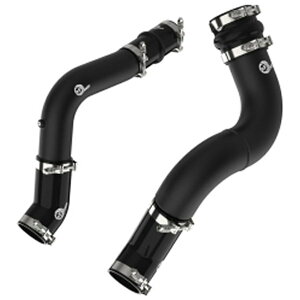 �yUSA�݌ɂ���z aFe BladeRunner Aluminum Hot and Cold Charge Pipe Kit �u���b�N RAM Diesel Trucks 19�N-23�N L6-6.7L (td) afe46-20614-B HD�X