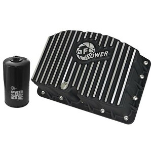 yUSA݌ɂz AFE ProV[Y GWIC Pan ubN w/Machined Fins; 11-16 tH[h Powerstroke V8-6.7L (td) afe46-70322 HDX