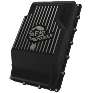 �yUSA�݌ɂ���z aFe 17-24 �t�H�[�h F-150 10R60/10R80 Pro�V���[�Y ���A �g�����X�~�b�V���� Pan �u���b�N w/ Machined Fins afe46-71330B HD�X