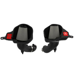�yUSA�݌ɂ���z aFe Takeda Stage-2 Pro Dry S Cold �G�A�C���e�[�N�V�X�e�� 16-19 Infinity Q50/Q60 V6-3.0L (tt) afe56-10004D HD�X
