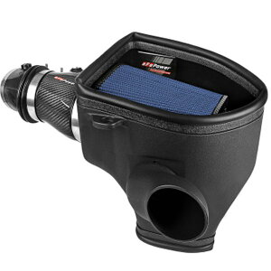 �yUSA�݌ɂ���z aFe Magnum Force Stage-2 Track�V���[�Y �J�[�{���t�@�C�o�[ AIS w/ Pro 5R Media - 18 Dodge Challenger V8-6.2L afe57-10001R HD�X