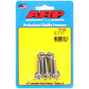 �yUSA�݌ɂ���z ARP M6 x 1.00 x 25mm 12pt �X�e�����X �{���g 5���� arp770-1002 HD�X